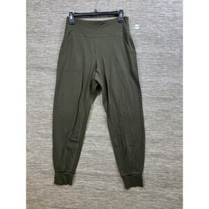 Lululemon Align Jogger High Rise Pants LW5DH6S Size 8 Dark Olive Athleisure